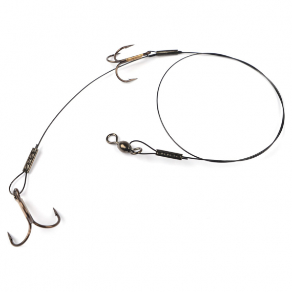 Wire med Trekrok in the group Hooks & Terminal Tackle / Ready-Made Rigs / Predator Traces at Sportfiskeprylar.se (H590-20r)