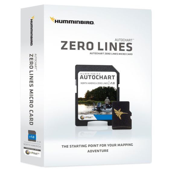 Humminbird AutoChart ZeroLine, SD card in the group Marine Electronics & Boat / Charts & Maps at Sportfiskeprylar.se (H600033-1M)