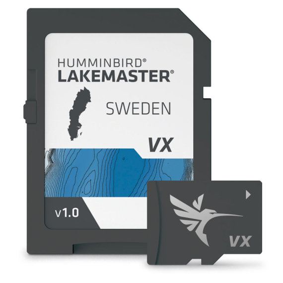 Humminbird Lakemaster VX Standard Sweden in the group Marine Electronics & Boat / Charts & Maps at Sportfiskeprylar.se (H601022-1LMB)