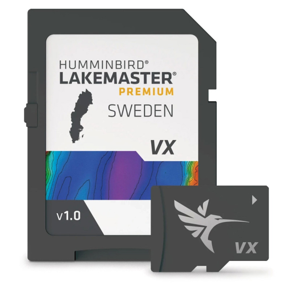 Humminbird Lakemaster VX Premium Sweden in the group Marine Electronics & Boat / Charts & Maps at Sportfiskeprylar.se (H602022-1)