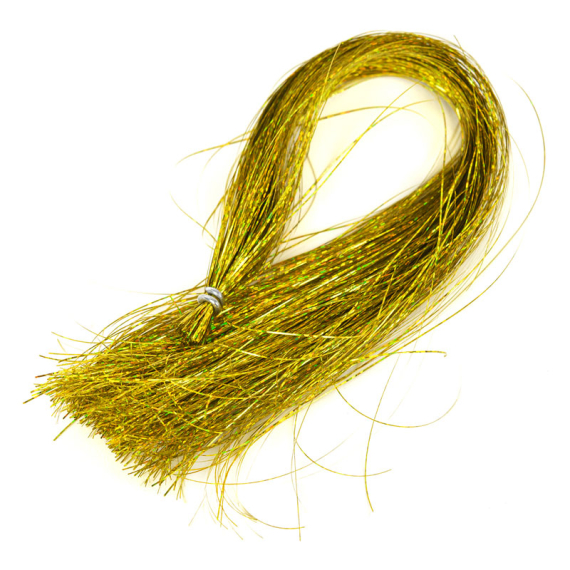 Flashabou - holografisk Holo yellow in the group Hooks & Terminal Tackle / Fly Tying / Fly Tying Material / Flash & Syntetics at Sportfiskeprylar.se (H6940)