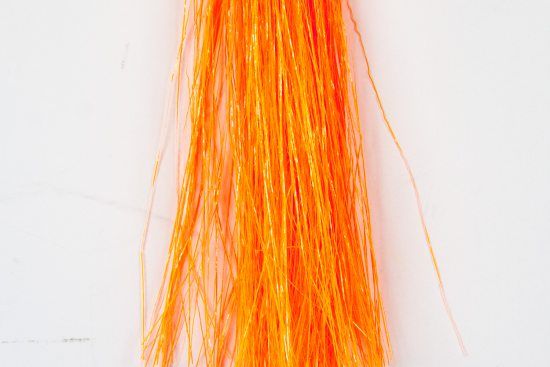 Fluo Neon Flashabou - Orange in the group Hooks & Terminal Tackle / Fly Tying / Fly Tying Material / Flash & Syntetics at Sportfiskeprylar.se (H6984)