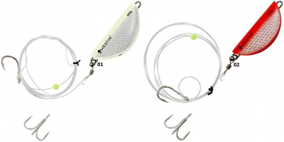 Westin Halibut Anti Twist Rig in the group Lures / Sea Fishing Lures / Flasher Rigs & Sea Fishing Rigs at Sportfiskeprylar.se (HAT-282-450r)