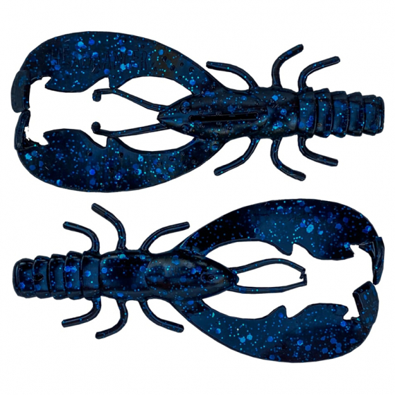 Headbanger BangerCraw 9,5cm, 8g (7-pack) - Black Blue Flake