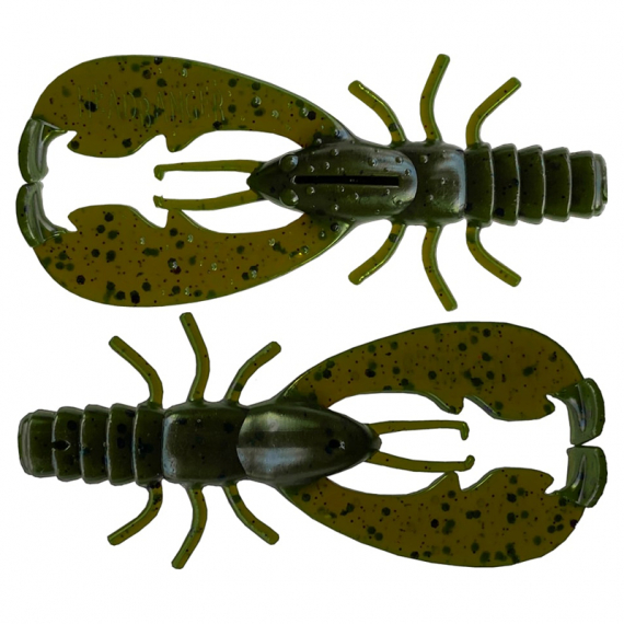 Headbanger BangerCraw 9,5cm, 8g (7-pack) - Green Pumpkin