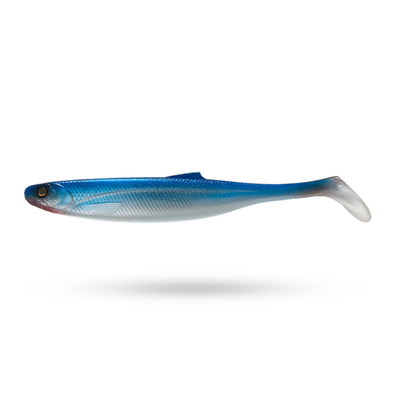 Headbanger Banger Shad 9cm, 4g (5-pack) - Blue White