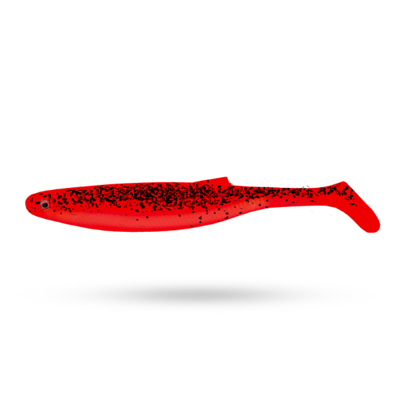 Headbanger Banger Shad 12cm, 9g (5-pack) - Red Black