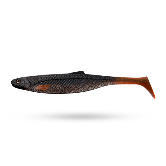 Headbanger Banger Shad 17cm, 18g (2-pack) - Black Orange