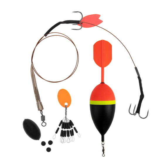 Mikado Set Drifter Pike Float Kit - 30g in the group Hooks & Terminal Tackle / Ready-Made Rigs / Predator Traces at Sportfiskeprylar.se (HDD-4-30)