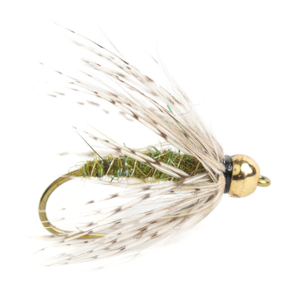 Goldhead Johnsonpuppa Green in the group Lures / Flies / Nymphs at Sportfiskeprylar.se (HF0075-12r)