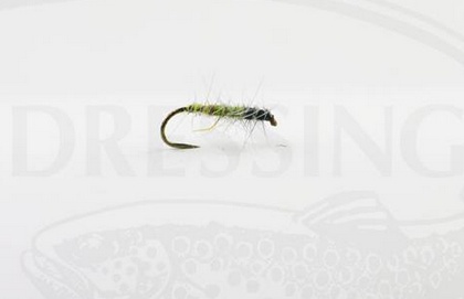 Superpuppa Grey/Olive size 12 in the group Lures / Flies / Dry Flies at Sportfiskeprylar.se (HF0141-12)