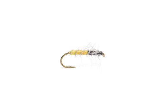 Superpuppa Yellow/Black size 12 in the group Lures / Flies / Dry Flies at Sportfiskeprylar.se (HF0145-12)