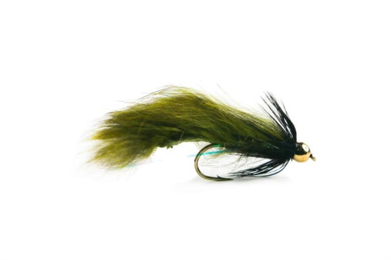 Zonker Olive Streamer size 8 in the group Lures / Flies / Streamers at Sportfiskeprylar.se (HF0212-8)