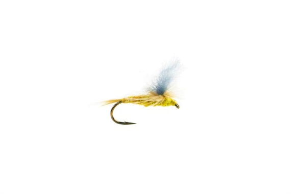 Yellow Mayflay Dun # 12 in the group Lures / Flies / Dry Flies at Sportfiskeprylar.se (HF0250-12)
