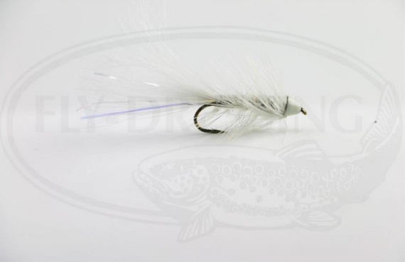 Wolly Bugger Cone Vit size 8 in the group Lures / Flies / Streamers at Sportfiskeprylar.se (HF1226-8)