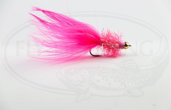 FK Dammbuster Pink size 10 in the group Lures / Flies / Streamers at Sportfiskeprylar.se (HF1260-10)
