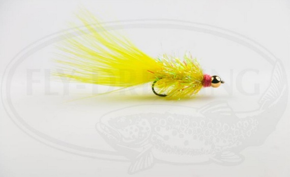FK Dammbuster Yellow size 10 in the group Lures / Flies / Streamers at Sportfiskeprylar.se (HF1261-10)