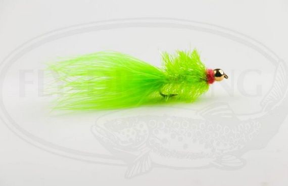 FK Dammbuster Chartreuse size 10 in the group Lures / Flies / Streamers at Sportfiskeprylar.se (HF1262-10)