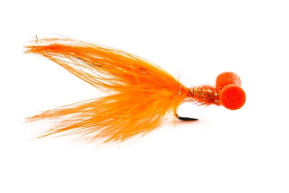 Booby Orange # 6 in the group Lures / Flies / Streamers at Sportfiskeprylar.se (HF1412-6)