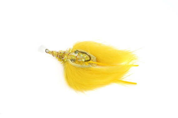 Crayfish Zonker Yellow size #6 in the group Lures / Flies / Streamers at Sportfiskeprylar.se (HF9040)