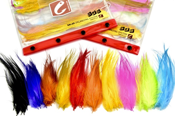 Frödin Heron Hackle Feather Pack in the group Hooks & Terminal Tackle / Fly Tying / Fly Tying Material / Feathers & Capes / Hackle at Sportfiskeprylar.se (HFP-1)