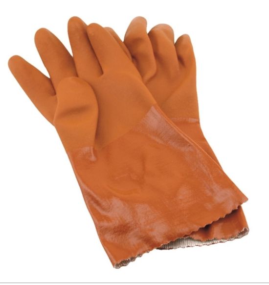 Sea Grip Vinyl Waterproof Gloves, Orange in the group Clothes & Shoes / Clothing / Gloves at Sportfiskeprylar.se (HG-620-L)