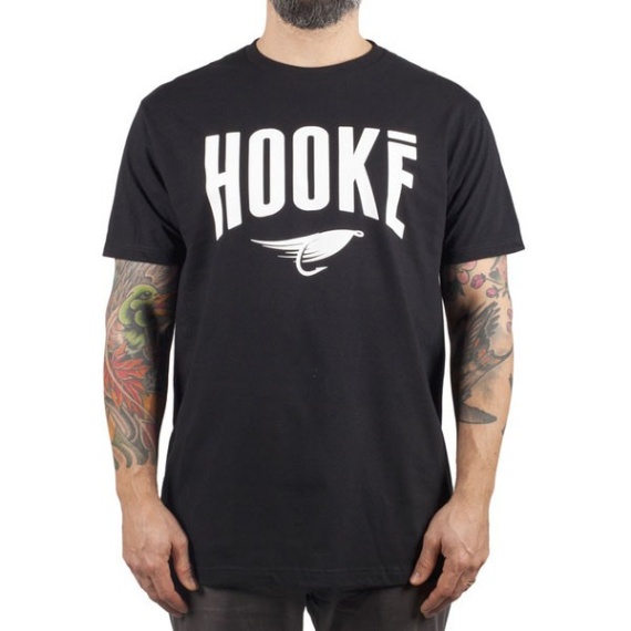 Hooke The Original T-Shirt Black S in the group Clothes & Shoes / Clothing / T-shirts at Sportfiskeprylar.se (HK17SS--TS1-BLS)