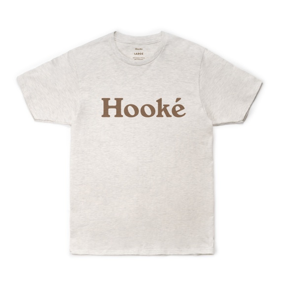 Hooke Original Tee Oatmeal in the group Clothes & Shoes / Clothing / T-shirts at Sportfiskeprylar.se (HK19FW-TS1-OAT-Sr)