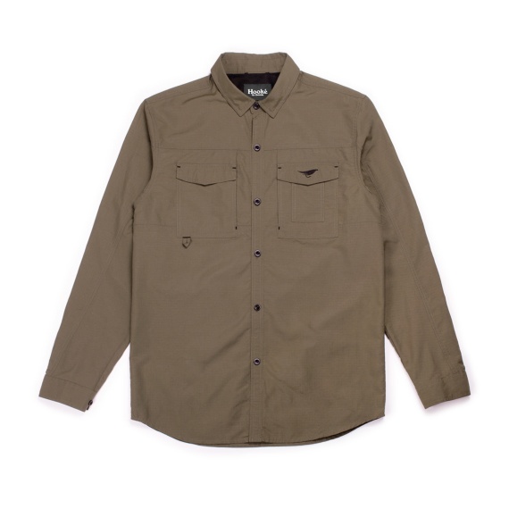 Hooke Fisherman Shirt Sand S in the group Clothes & Shoes / Clothing / Shirts at Sportfiskeprylar.se (HK19SS-FS-SAN-S)