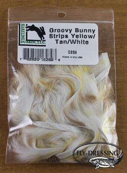 white     GBS9 tan Groovy Bunny Strips yellow