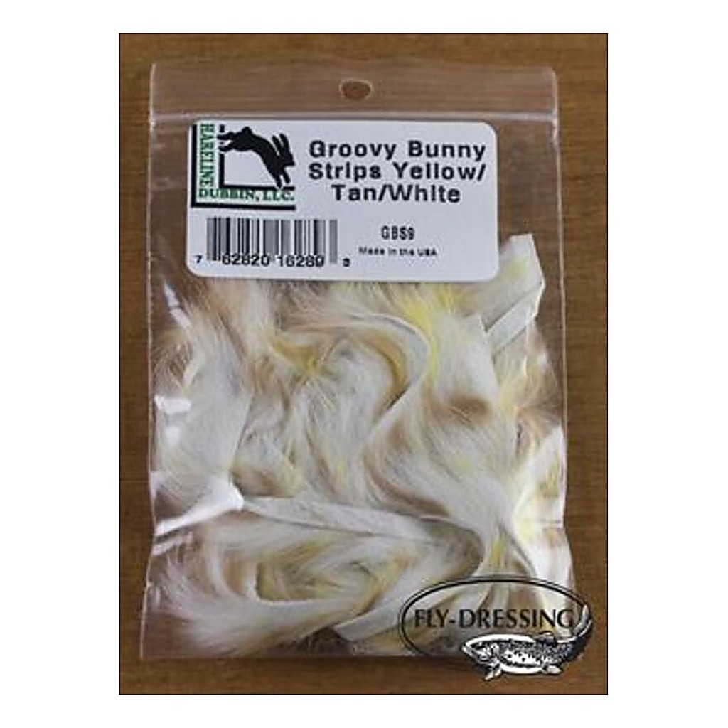 Groovy Bunny Strips #9 Yellow-Tan-White