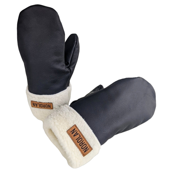 Norolan Moose Leather Ice Fishing Mittens in the group Clothes & Shoes / Clothing / Gloves at Sportfiskeprylar.se (HNR-08r)