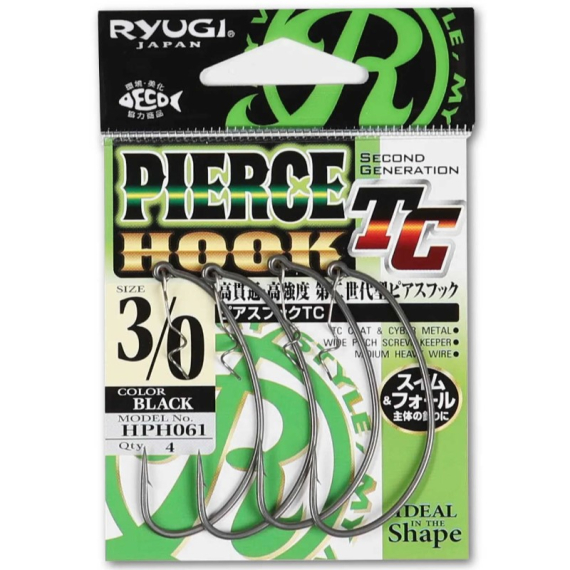 Ryugi Pierce Hook TC in the group Hooks & Terminal Tackle / Hooks / Offset Hooks at Sportfiskeprylar.se (HPH061r)