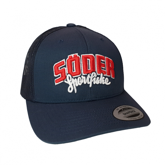 Söder Sportfiske Trucker Navy - Original Logo in the group Clothes & Shoes / Caps & Headwear / Caps / Trucker Caps at Sportfiskeprylar.se (HS1002133-OL)