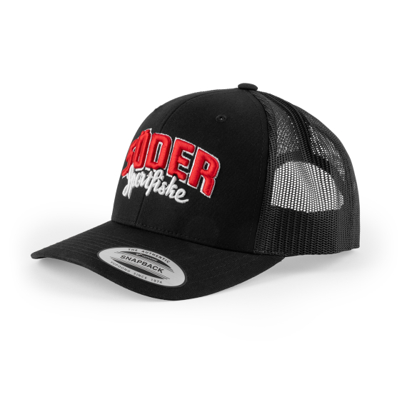 Söder Sportfiske Trucker Black - Original Logo in the group Clothes & Shoes / Caps & Headwear / Caps / Trucker Caps at Sportfiskeprylar.se (HS1002133-OL)