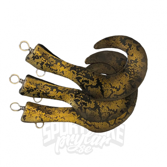 Headbanger Tail Replacement Tails (3-pack) - Burbot in the group Lures / Softbaits / Extra Tails & Curlys at Sportfiskeprylar.se (HT-23-RT-BU)