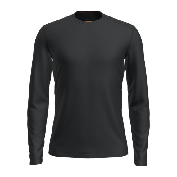 Icebreaker Mens 200 Oasis LS Crewe Black in the group Clothes & Shoes / Clothing / Layering & Underwear / Base Layer Tops at Sportfiskeprylar.se (IB1043650011006r)
