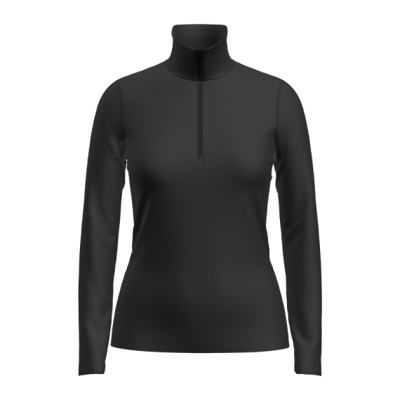 Icebreaker Womens 200 Oasis LS Half Zip Black in the group Fishing methods / Ice Fishing at Sportfiskeprylar.se (IBB043800011007r)