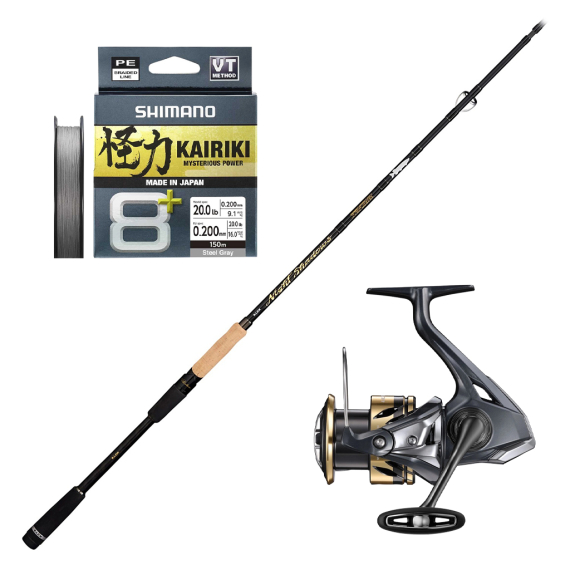 Illex Night Shadows S 2202 H Swimbait Driver & Ultegra FD Combo in the group Combos / Spinning Combos / Pike Spinning Set at Sportfiskeprylar.se (ILLEXNIGHTSHDWCOMBO)