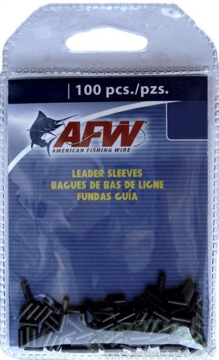 AFW Sleeves 25 pack size 5 in the group Hooks & Terminal Tackle / Crimps at Sportfiskeprylar.se (J05B-A)