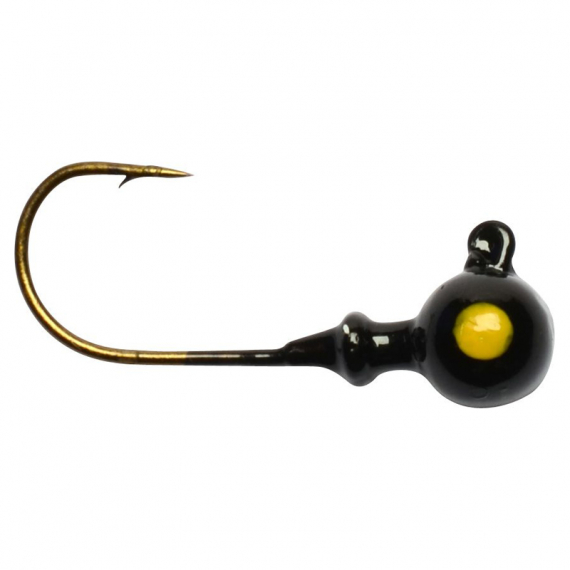 Darts Curly Head SP Black - 10g in the group Hooks & Terminal Tackle / Jig Heads / Round Jig Heads at Sportfiskeprylar.se (J7000-1001)