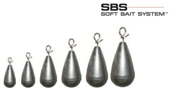 Clip Weights - Tungsten-3.5g in the group Hooks & Terminal Tackle / Jig Heads / Clip Weights at Sportfiskeprylar.se (K0002-035)