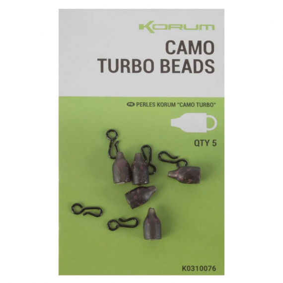Korum Camo Turbo Bead in the group Hooks & Terminal Tackle / Rig Accessories / Pearls & Beads at Sportfiskeprylar.se (K0310076)