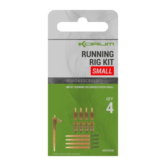 Korum Smokescreen Running Rig Kit in the group Hooks & Terminal Tackle / Rig Accessories / Other Rig Accessories at Sportfiskeprylar.se (K0310336r)
