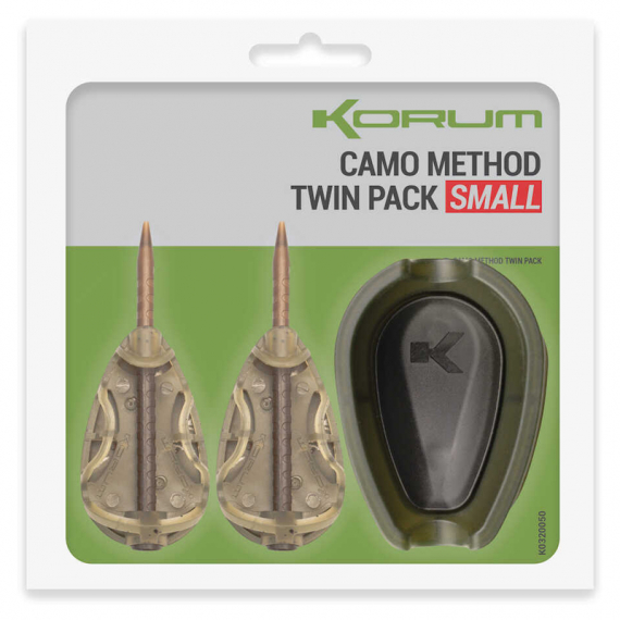 Korum Camo Method Twin Pack in the group Hooks & Terminal Tackle / Rig Accessories / Feeders at Sportfiskeprylar.se (K0320050r)