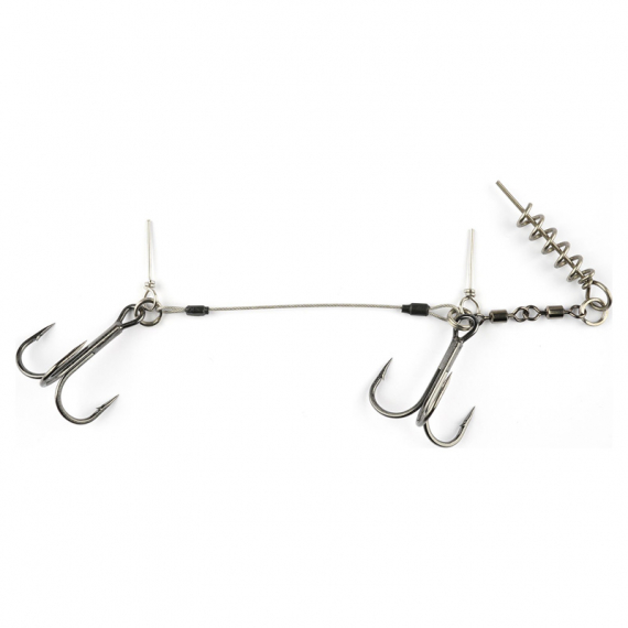 Darts Pike Rig Wire Shallow XL #2/0 12cm in the group Hooks & Terminal Tackle / Stingers & Stinger Accessories / Stingers at Sportfiskeprylar.se (K8100-0020)