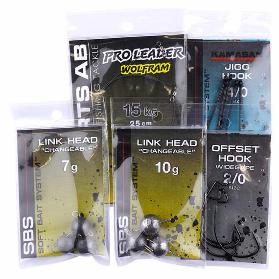 Darts Link Head Kit in the group Hooks & Terminal Tackle / Jig Heads / Link Heads/Cheburashka at Sportfiskeprylar.se (K99-004)
