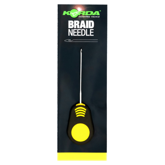 Korda Braided Hair Needle 7 cm (yellow) in the group Tools & Accessories / Other Tools / Bait Needles at Sportfiskeprylar.se (KBNB)