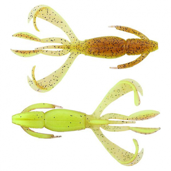 Keitech Crazy Flapper 9,1cm (7pcs) - Hot Brownie