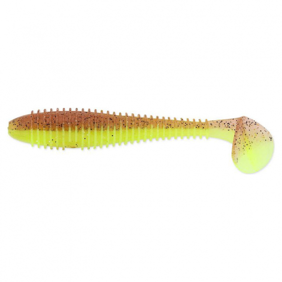 Keitech FAT Swing Impact 9,6cm (6pcs) - Hot Brownie